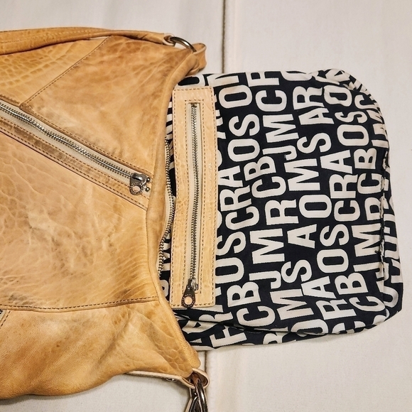 Marc by Marc Jacobs Flash Kelsey Leather Shoulder Bag Yellow - Picture 11 of 13